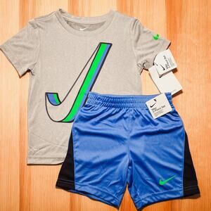 Nike Boys Dri-Fit T-shirt and Shorts Set